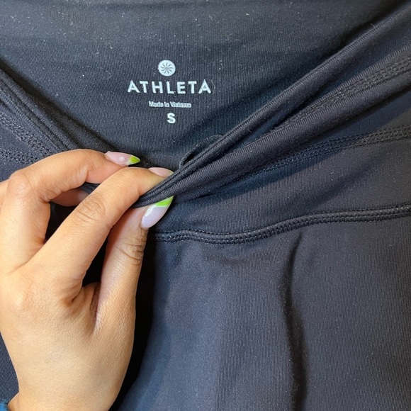 Athleta Black Skirt/Skort Size S - Picture 3 of 4